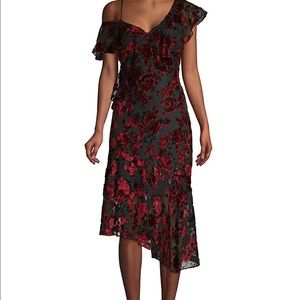 NWOT Parker Black Ilana Asymmetric Cocktail Dress